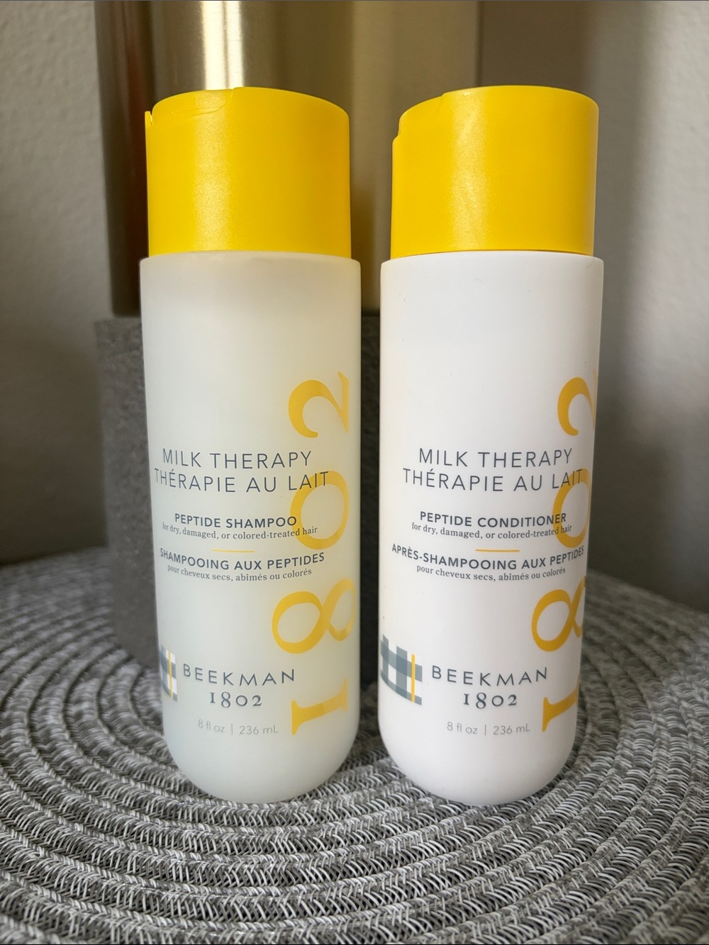 NWT Beekman Milk Therapy Shampoo and Conditioner Each 8oz
